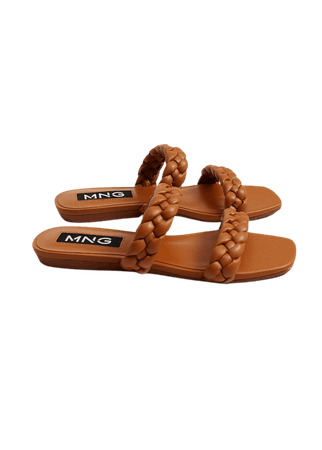 Braided straps sandals - Women | Mango USA