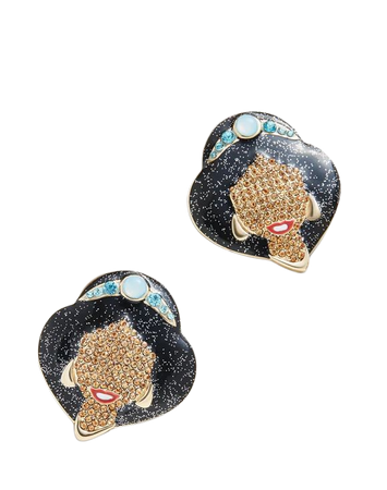 Jasmine Disney Earrings – Disney Princess stud earrings – BaubleBar