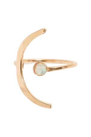 Mint Opal Star Gaze Ring | Free People