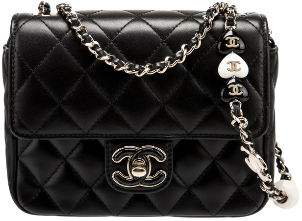Chanel 2023 Mini Candy Heart Flap Bag - Black Crossbody Bags, Handbags - CHA923421 | The RealReal