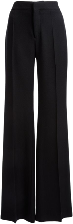 Wide-Leg Wool, Silk And Cashmere Canvas Pants By Chloé | Moda Operandi