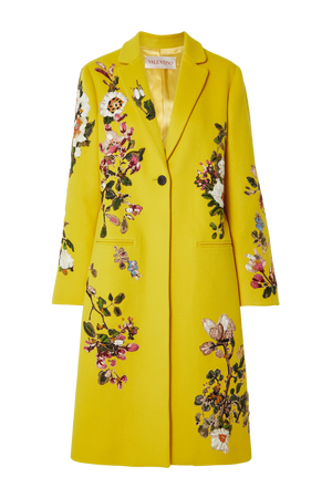 Valentino Yellow Coat