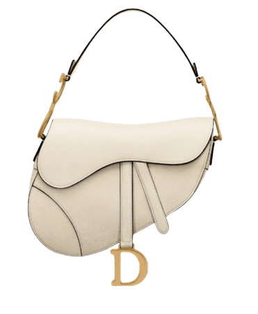 cream saddle bag