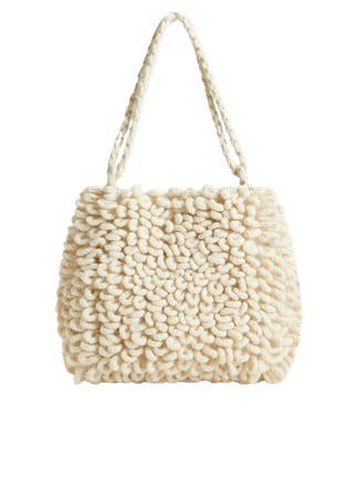 Terry wool bag - Women | Mango USA