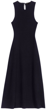 224REMO Cutaway knit maxi dress - View All Dresses - Maje.com