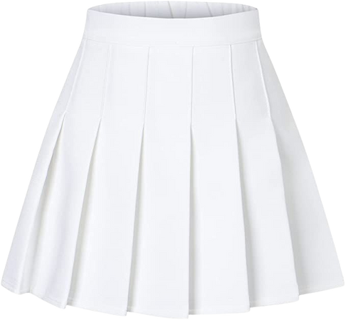 Amazon.com: SANGTREE Womens High Waist School Uniform Cosplay Costume Pleated Short Skirt Black Label US M : Clothing, Shoes & Jewelry