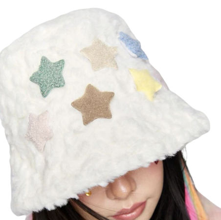 shein romwe kawaii star hat