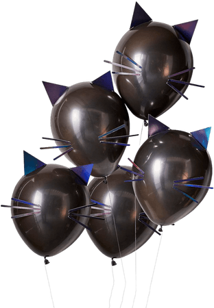 Ginger Ray Balloons Cat Face Balloons | PrettyLittleThing USA