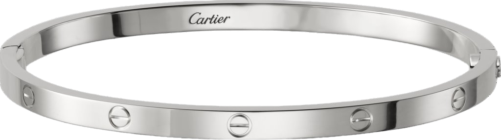 Cartier White gold love bracelet