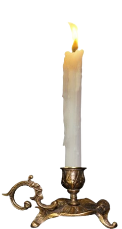 antique candle holder