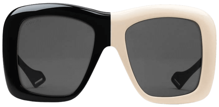 Oversize square-frame sunglasses - Gucci Men's Square & Rectangle 558693J07401115