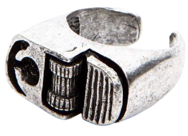 silver lighter ring