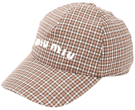 Miu Miu embroidered-logo baseball cap