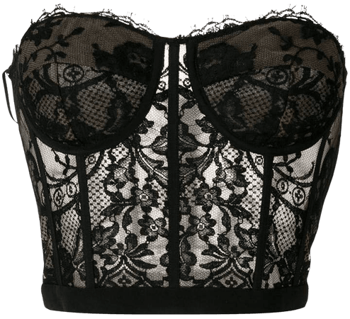 lace bustier top