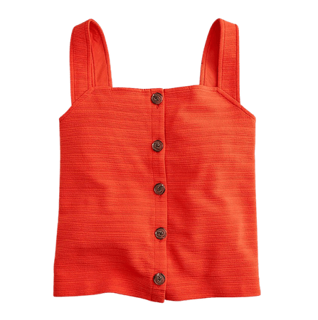 J.Crew: Textured Button-front Tank For Women