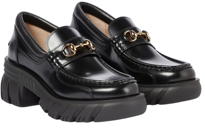 Gucci - Horsebit leather loafers | Mytheresa