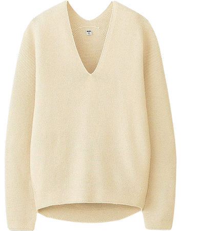 Uniqlo 3D cotton sweater