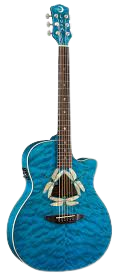 luna dragonfly guitar