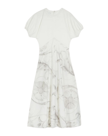 Magylee - Ponte Bodice Dress with Satin Slip Skirt – Ted Baker, United States
