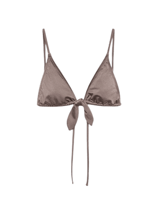 Triangle bikini top - Women | Mango USA