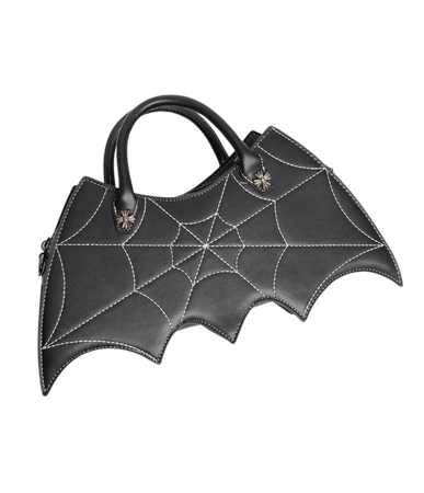 Preorder - Unique Vintage Black Bat Purse