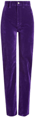 purple velvet pants - Google Search