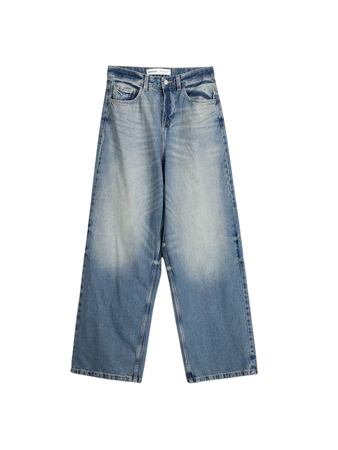 Super baggy jeans - Denim - Women | Bershka