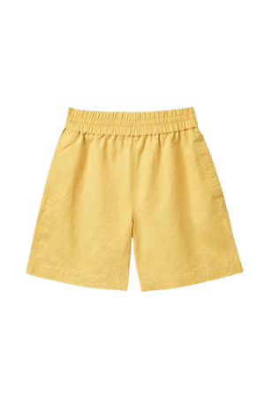RELAXED-FIT SHORTS - Yellow - Shorts - COS WW