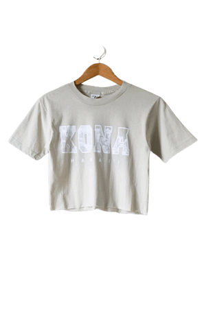 Kona Cropped Reclaimed Tee | Urban Outfitters
