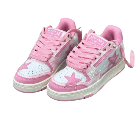 pink star trainers