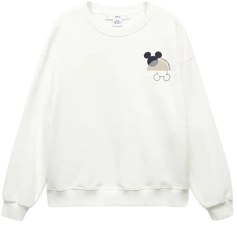 MANGO x Disney Mickey Mouse Sweatshirt | Nordstrom