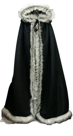 Hooded Custom Reversible Fantasy Cloak; Victorian Renaissance Viking druid medieval cape elven cloak; wizard; witch; fur cape