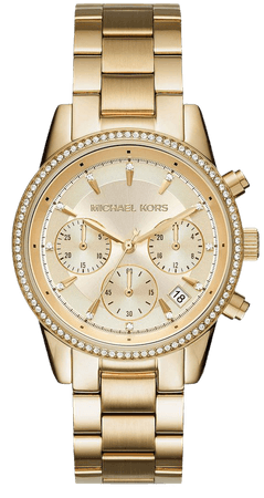 MK watch gold