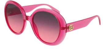 Oversized Round-Frame Sunglasses By Gucci | Moda Operandi