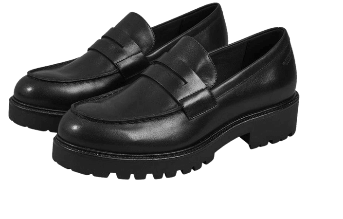 Kenova Leather Shoes - Black - Vagabond