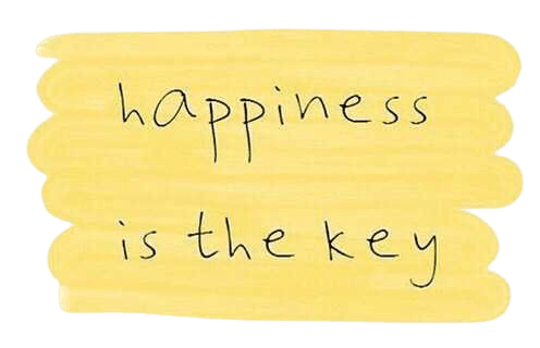 Happiness is key