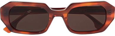 Le Specs | La Dolce Vita octagon-frame tortoiseshell acetate sunglasses | NET-A-PORTER.COM
