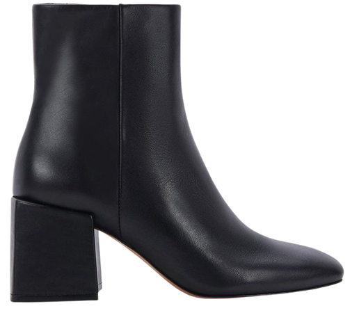 IMOGEN H2O BOOTIES BLACK LEATHER – Dolce Vita