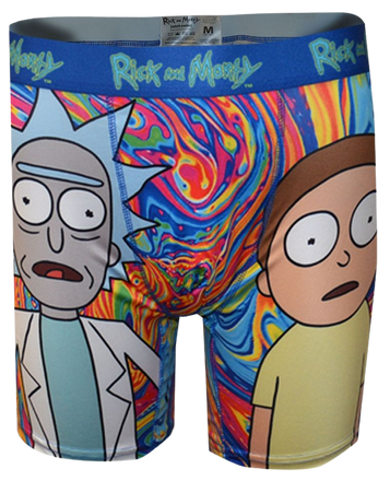 rick and morty boxers