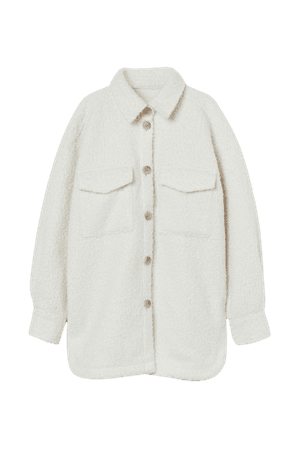 Shirt Jacket - Cream - Ladies | H&M US