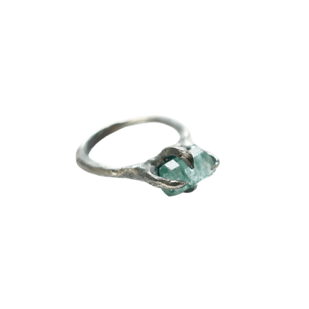 Blue Apatite Crystal Ring – Mary Gallagher