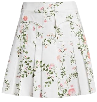 Floral Pleated Skirt By Giambattista Valli | Moda Operandi
