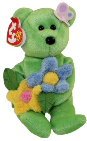 TY Beanie Baby - RAINE the Bear (Internet Exclusive) (9 inch): BBToyStore.com - Toys, Plush, Trading Cards, Action Figures & Games online retail store shop sale