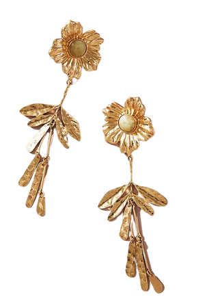 Large Flower Earrings | Anthropologie