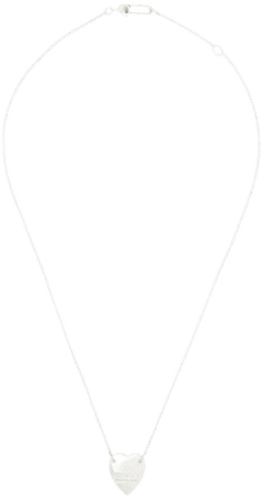 Gucci heart-pendant Chain Necklace - Farfetch