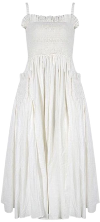 Gisenyi - Women Dress - White