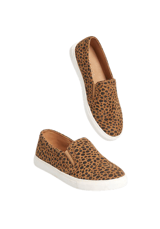 Cheetah Code Slip-On Sneaker Brown Cheetah Print | ModCloth