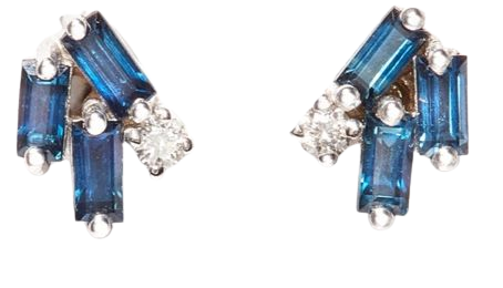 blue earring