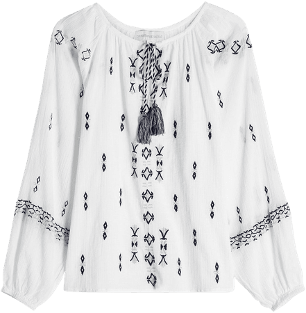 Embroidered Cotton Tunic Gr. S