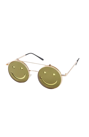 Happy Round Flip Sunglasses | Urban Outfitters